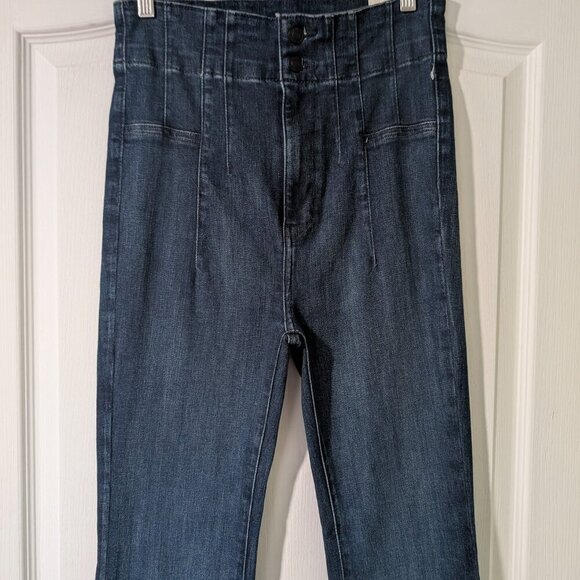 NWT FP We The Free | Jayde Flare Jeans In Night Sky - Picture 5 of 14